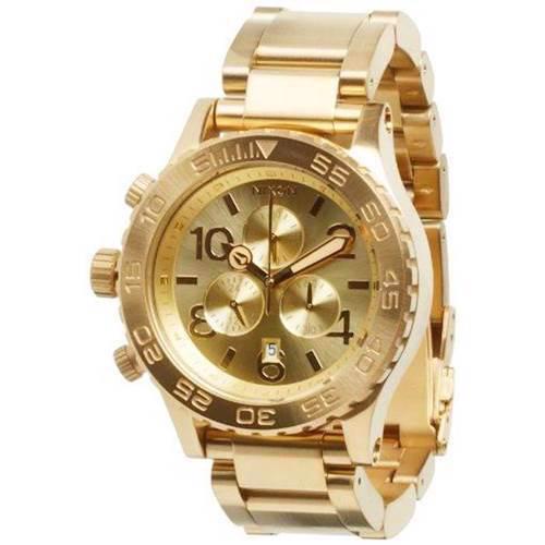 Image of Nixon Chrono all Gold herre ur, 42-20